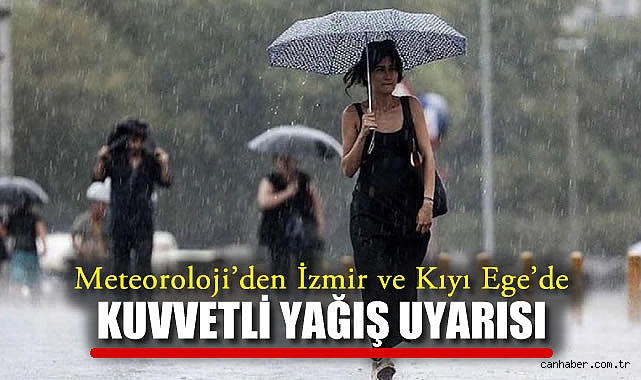 Ülke Genelinde Kuvvetli Yağış Uyarısı!
