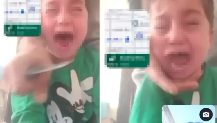 Çocuğu ile Tehdit Eden Baba Dehşet Saçtı!