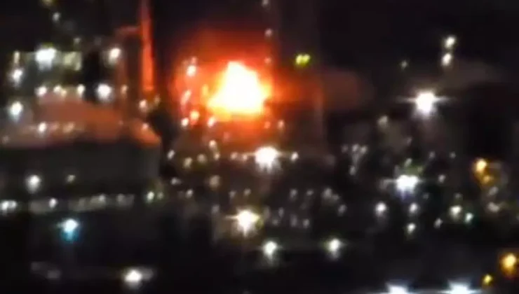Aliağa’daki TÜPRAŞ Rafinerisi’nde Yangın Çıktı!