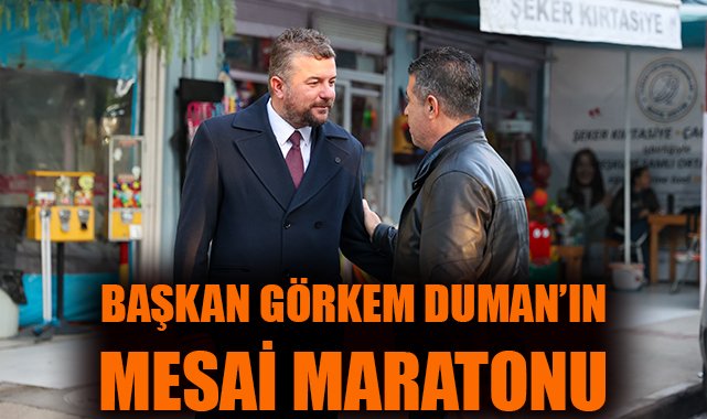 Buca’da Başkan Duman’ın Bir Günü Filmi Çekildi!