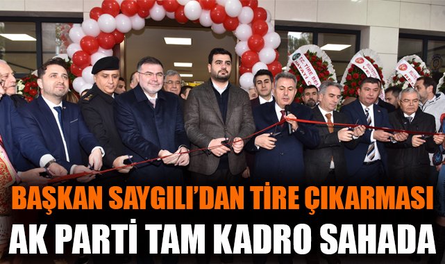 Tire’de Yeni Hükümet Konağı Açıldı, Hedef Büyümek