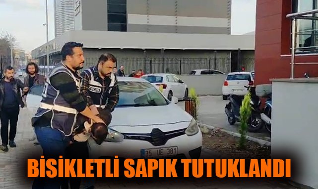 Bisikletli Tacizci, Kameralara Yakalandı!