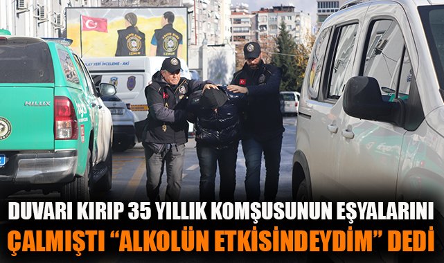 35 Yıllık Komşudan Şok Hırsızlık İddiası!