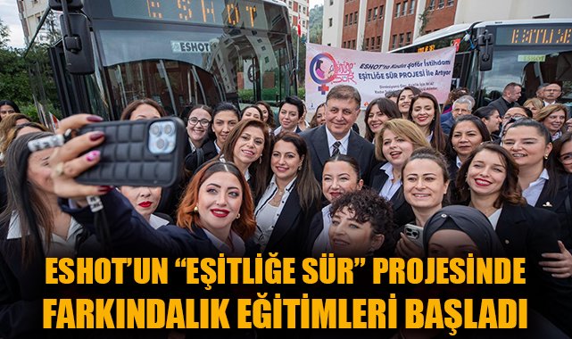 İzmir’de Kadın Şoförler Toplu Taşımada Öncelik