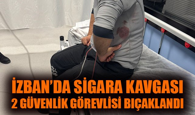İZBAN’da Bıçaklı Saldırı: Güvenlik Görevlileri Yaralı