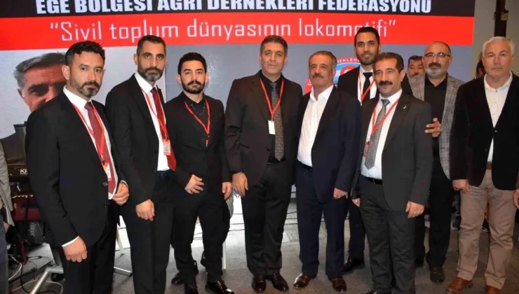 Ege Ağrı Dernekleri Federasyonu’nda Yeni Dönem