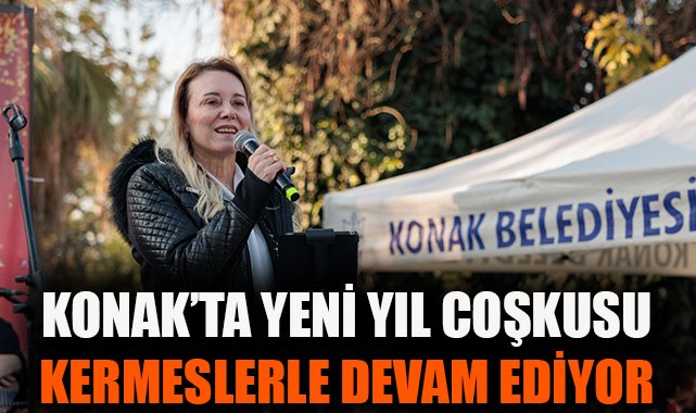 Konak’ta Yılbaşı Kermesi Coşkuyla Başladı!