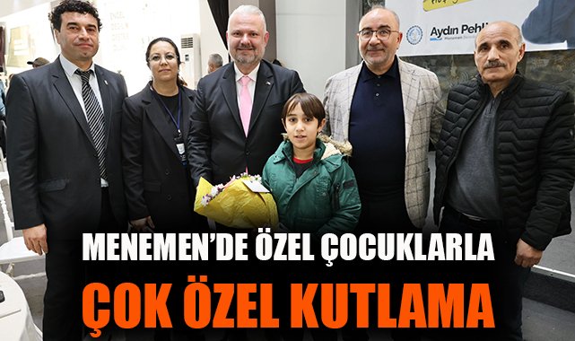 Menemen’de Mutlu Yılbaşı: Özel Çocuklarla Bir Arada