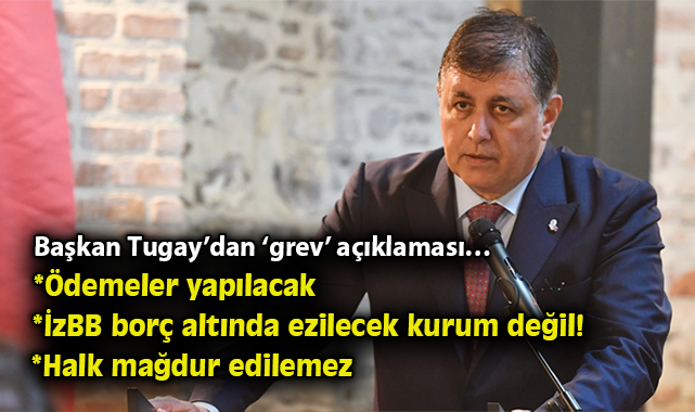 İzmir’de Belediye Çalışanlarından Eylem Tepkisi!
