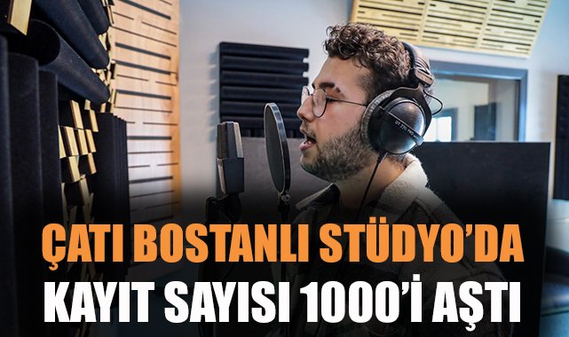 Karşıyaka’da Genç Müzisyenlere Özel Stüdyo Desteği