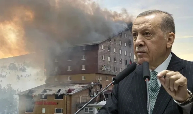 Erdoğan, Bolu’daki Yangın Faciasında İncelemelerde Bulundu
