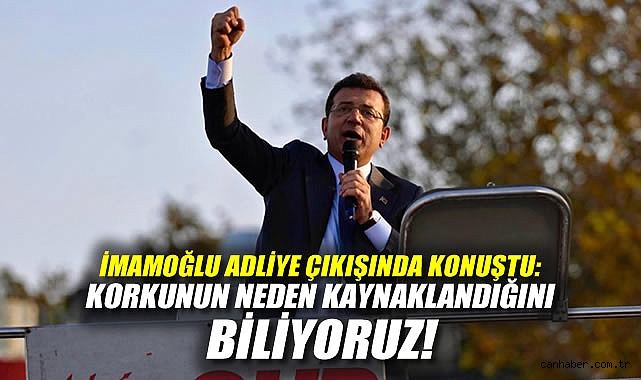 İmamoğlu: Yargı Tacizine Karşı Mücadele Edeceğiz