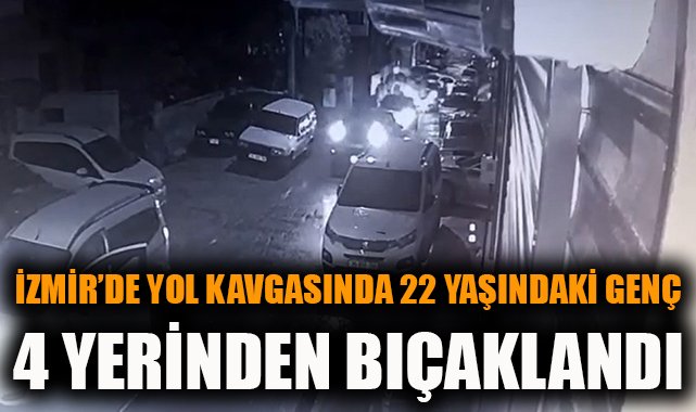 Yol verme kavgasında bıçaklı saldırı: 1 yaralı!