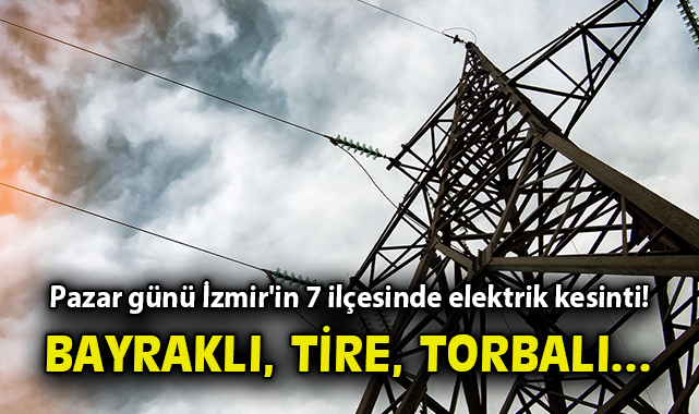 İzmir’de 5 Ocak’ta Planlı Elektrik Kesintileri!