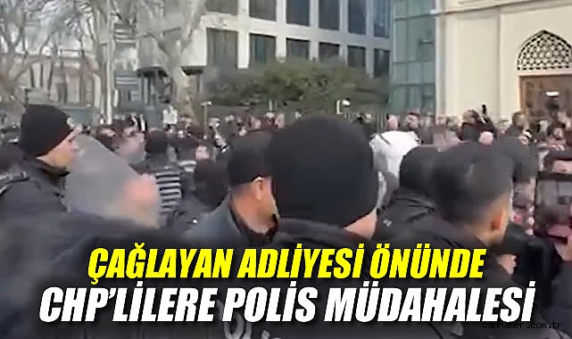 İmamoğlu için otobüs gerginliği: Polis müdahale etti!