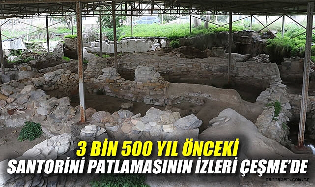 Tsunami Kalıntıları Çeşme’de Tarihi Gün Yüzüne Çıkarıyor