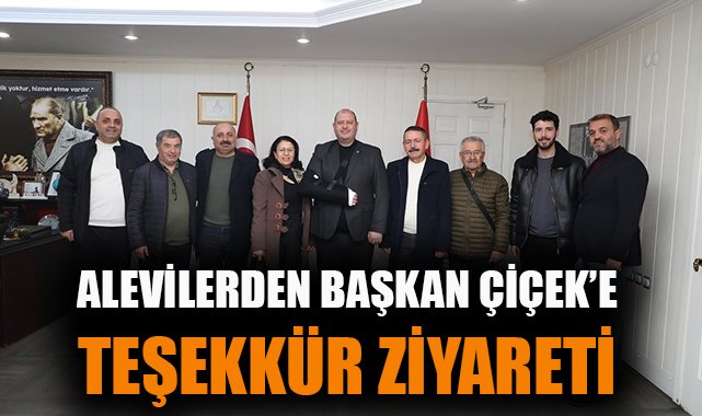 Menderes’te Birlik Gecesine Teşekkür Ziyareti