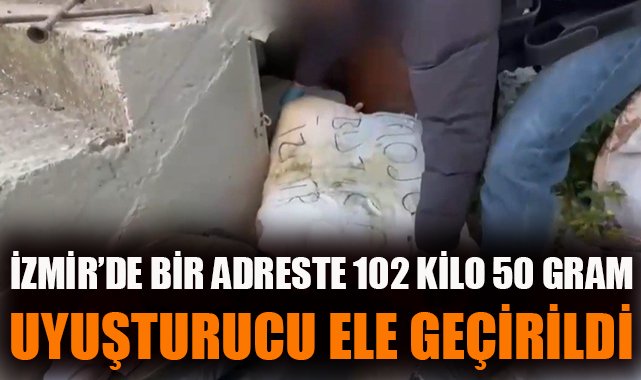 İzmir’de 102 Kilo Bonzai Operasyonu: 1 Tutuklama!