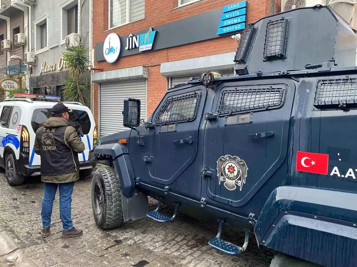 İzmir’de Terör Operasyonu: 7 Şüpheli Gözaltında