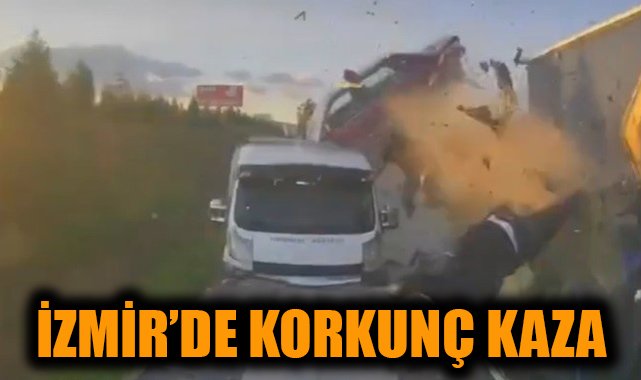 İzmir’de Alkollü Sürücü Feci Kazaya Neden Oldu!