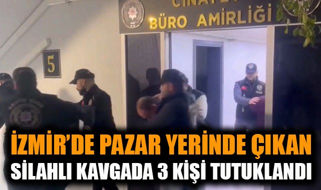 Pazarcılardaki Kavga: 3 Tutuklama Şoku!