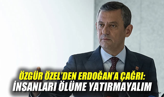Özgür Özel: Deprem Vergileri Amacına Uygun Değil!
