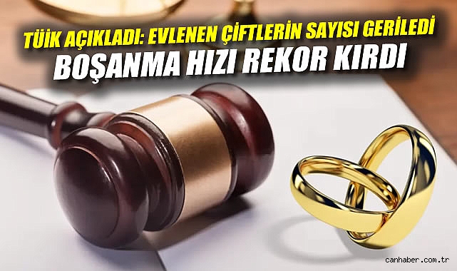 2024’te Türkiye’de Evlenme ve Boşanma İstatistikleri