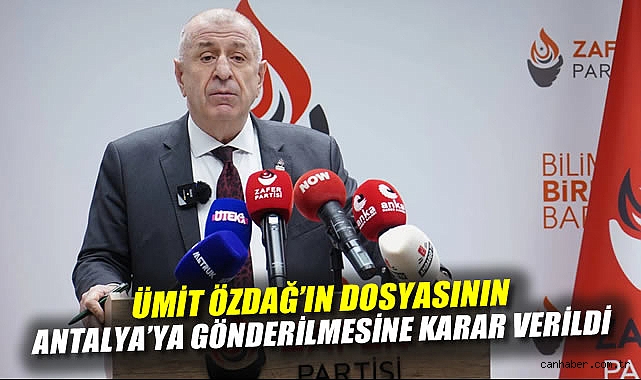 Ümit Özdağ’ın Hakaret Davası Antalya’ya Taşındı!