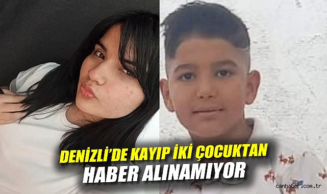 Denizli’de Kayıp İki Çocuk İçin Arama Başlatıldı