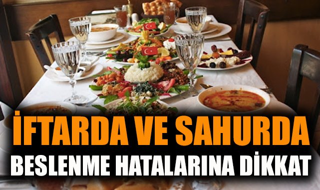 Oruçta Sağlıklı Beslenmenin Püf Noktaları