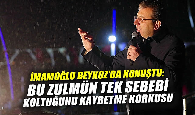 İmamoğlu: Zulme Son Verecek Kahramanlar Sizlersiniz!