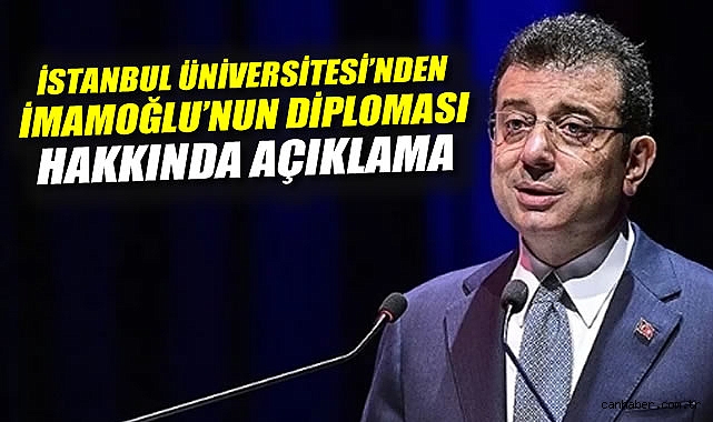 İmamoğlu’nun Diploması İle İlgili Soruşturma Gelişti