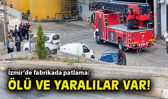 Aliağa’da Kimyasal Fabrikada Patlama: 1 Ölü, 4 Yaralı