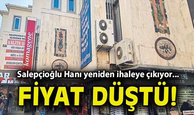 Kemeraltı’ndaki Salepçioğlu Hanı Üçüncü İhalede!