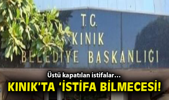 Kınık’ta Başkan Bodur Kriz Yarattı! İstifalar Peş Peşe!