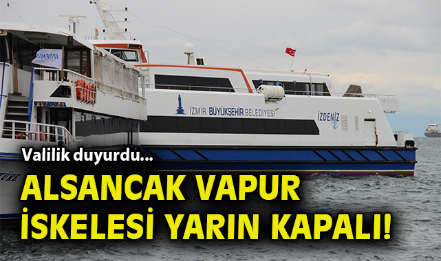 Alsancak İskelesi, Nevruz İçin Kapalı Olacak!