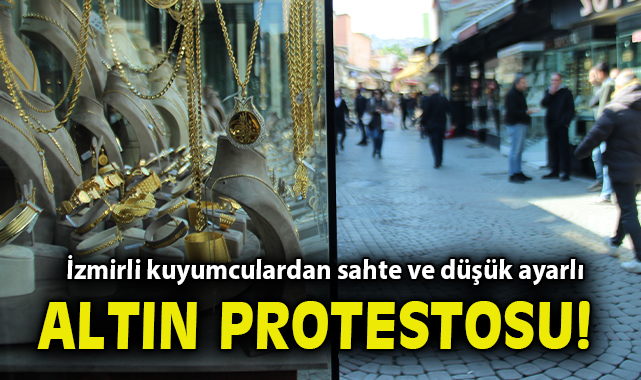 Kuyumcuların Işıkları Kapalı: Sahteciliğe Hayır!