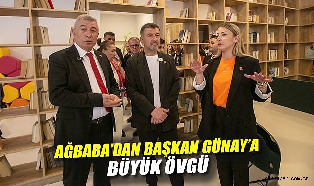 Veli Ağbaba, Güzelbahçe’de Yeni Merkezleri Ziyaret Etti