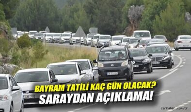 Kurban Bayramı Tatili: Kamu Çalışanları 5-9 Haziran İzinli