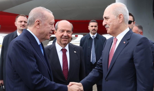Erdoğan, KKTC’de Resmi Törenle Karşılandı!