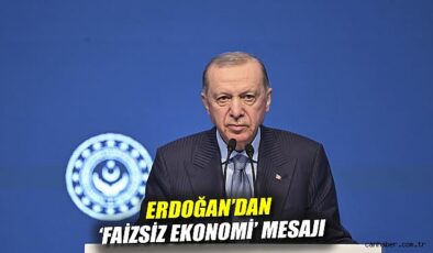 Erdoğan: Faizsiz Ekonomi Mücadelesi Sürecek!