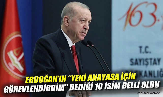 Yeni Anayasa İçin 10 Kişilik Ekibin İsimleri Belirlendi!