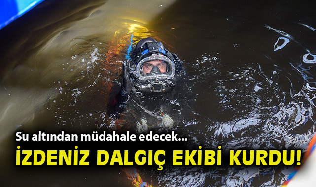 İZDENİZ’den Dalgıç Ekip: Arızalara Anında Çözüm!