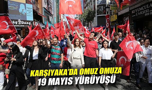 Karşıyaka’da Coşkulu 19 Mayıs Kutlamaları!