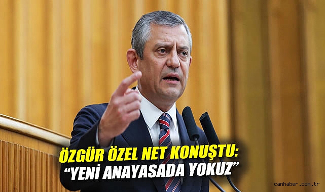 Özgür Özel: Çözüm için toplumsal mutabakat şart!