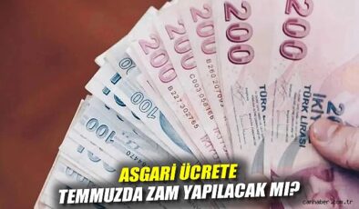 Temmuz’da Asgari Ücrette Zam Olacak mı?