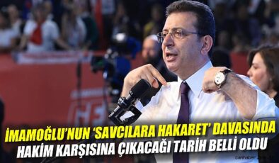 İmamoğlu’nun Yargılanma Tarihi Belli Oldu!