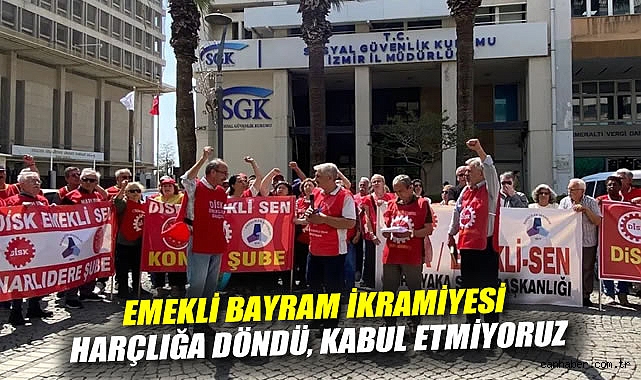 Emekliler Birleşik Mücadeleyle Hak Arıyor!