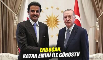 Erdoğan, Katar Emiri ile kritik görüşme yaptı
