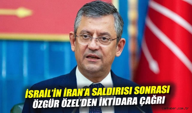 Özgür Özel’den İsrail’e Sert Tepki: Kınıyoruz!